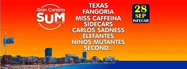 Cartel Gran Canaria SUM Festival 2019