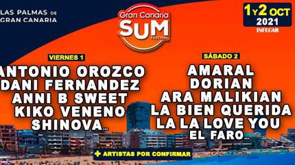 Cartel de Gran Canaria SUM Festival 2021