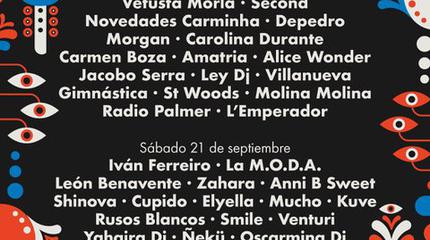 Granada Sound 2019 cartel por días