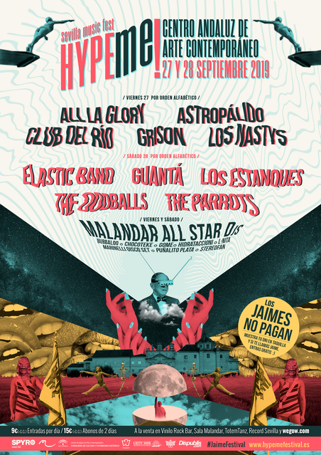 #JaimeFestival.
27 y 28 Septiembre en el Centro Andaluz de Arte Contemporáneo de Sevilla.
