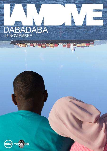 Póster del concierto de I am Dive en la sala Dabadaba, en San Sebastián, el 14 de noviembre de 2019.