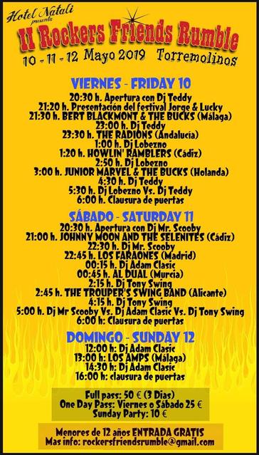 Programa II Rockers Friends Rumble