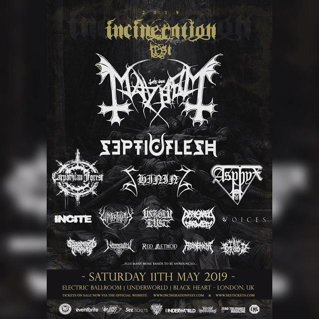 Incineration Festival Lineup