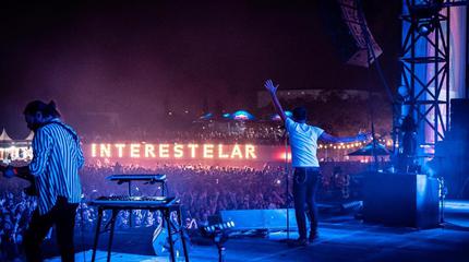 Festival Interestelar de Sevilla desde el escenario