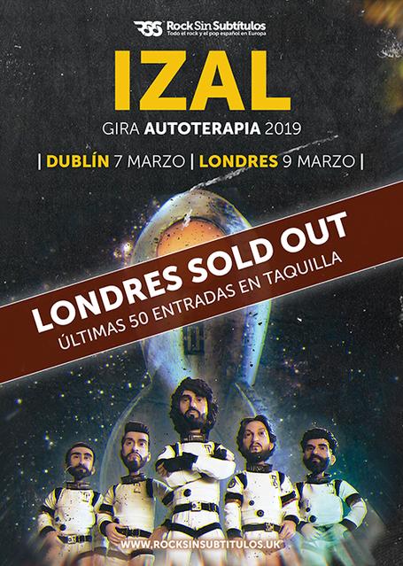 Sábado 9 de Marzo 2019, 18:30 horas @ The Grand, Londres