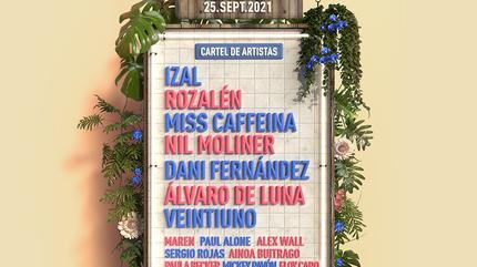 Cartel Jardin de las Delicias Sabado