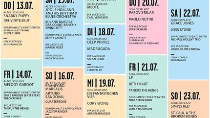 Imagen del cartel del Jazzopen Stutgart 2023