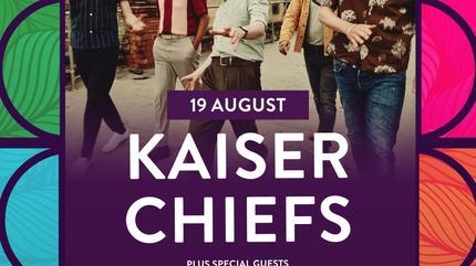 kaiser chiefs concert in trentham live 2023