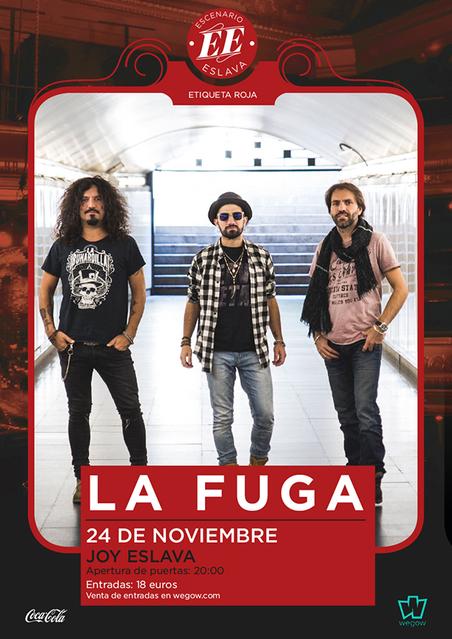la fuga concierto madrid joy eslava