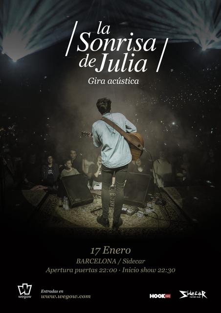 Cartel La Sonrisa de Julia Barcelona