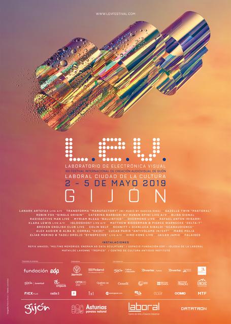 L.E.V. Festival Gijón Line-up confirmaciones, cartel