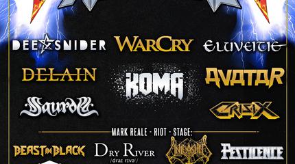 Cartel por días Leyendas del Rock 2019 Viernes