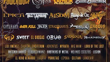 Cartel Leyendas del Rock 2022