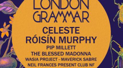 Lido Festival 2025 15 june full line up London Grammar
