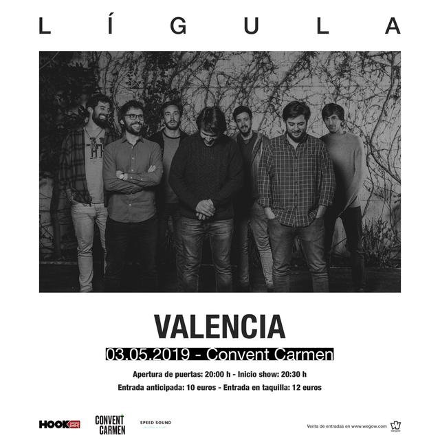 Concierto de Lígula en Valencia