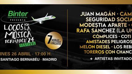 Locos por la Música cartel