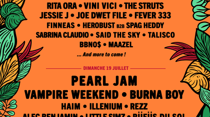 Programme de Lollapalooza 2019
