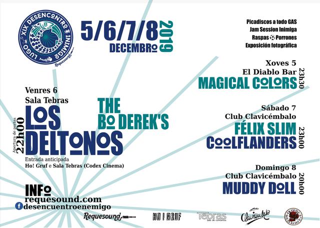 XIX Desencuentro Enemigo.
Del 5 al 8 de diciembre en Lugo