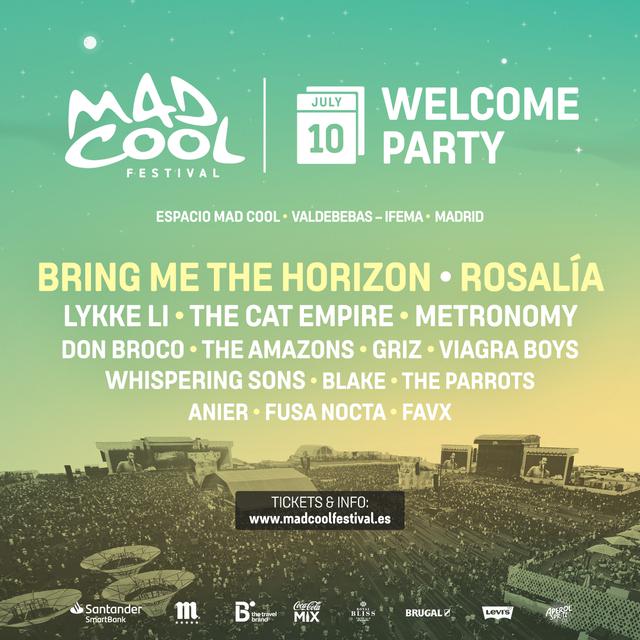 Cartel Mad cool Welcome Party 2019