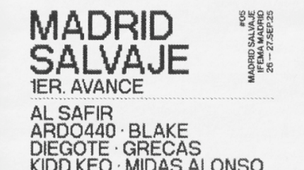 Cartel Madrid Salvaje 2025