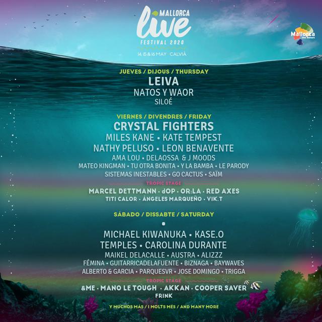 Cartel del Mallorca Live 2020