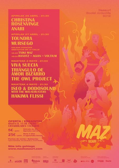 Cartel confirmaciones MAZ Basauri 2019