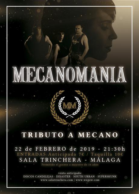 Mecanomanía - Tributo a Mecano en Málaga