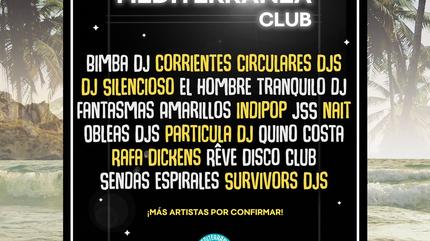 Cartel Mediterranea Club 2019