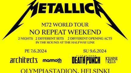 metallica helsinki tickets