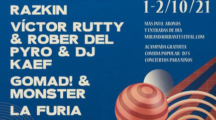Cartel Miranda Urban Festival 2021