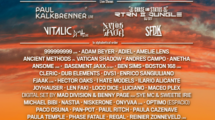 Cartel Monegros 2020 confirmaciones