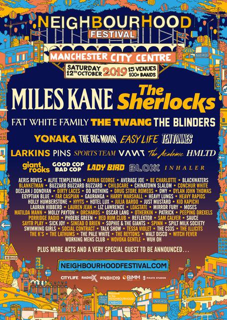 Neighbourhood Festival 2020 line-up