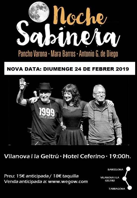 Noche Sabinera en Vilanova i la Geltrú