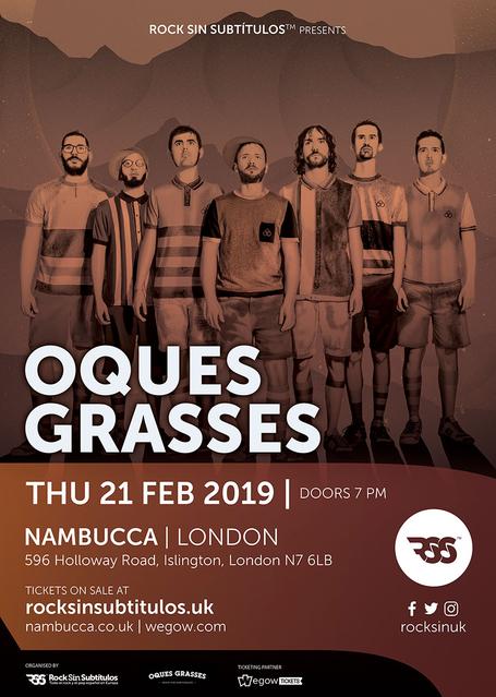 Jueves 21 febrero 2019 / 19 horas @ Nambucca, Londres