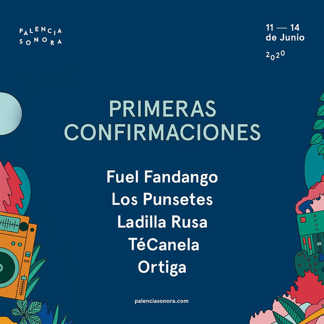 Cartel de Palencia Sonora 2020