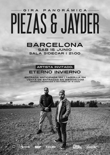 Piezas & Jayder en Barcelona