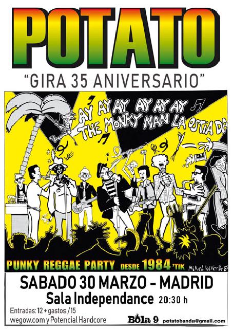 POTATO en MADRID