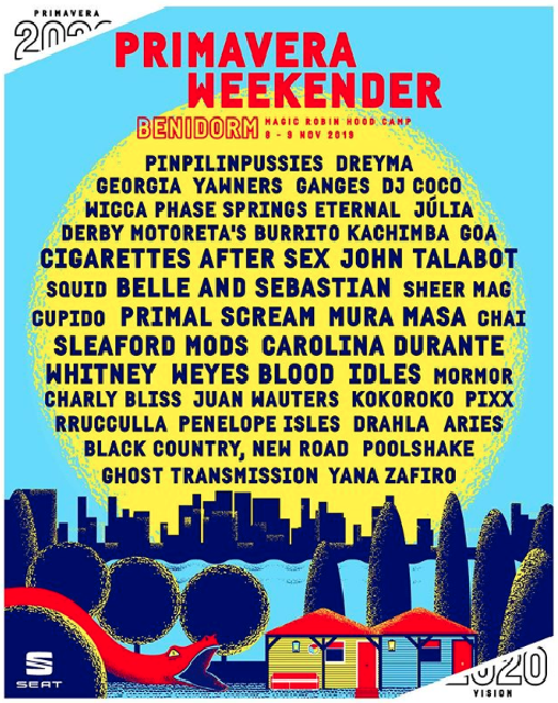 Cartel Primavera Weekender 2019