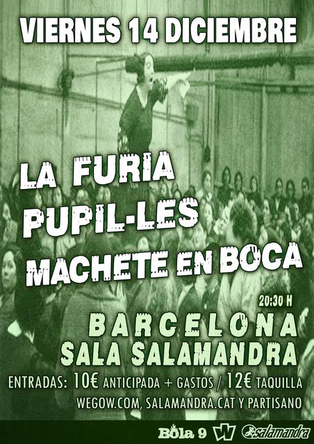 PUPILES - MACHETE EN BOCA - LA FURIA