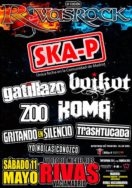 RIVAS ROCK 2019 - VI EDICIÓN