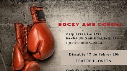 Rocky amb corda