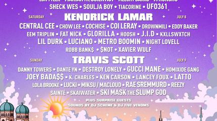 Line Up Rolling Loud 223 München