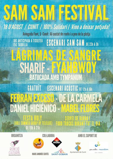 Cartel Sam Sam Festival 2019