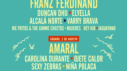 Santander Music 2025 cartel por días