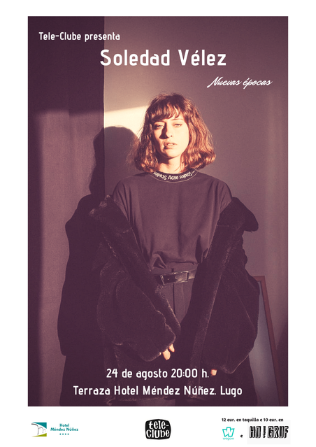 Cartel Soledad Vélez en Lugo