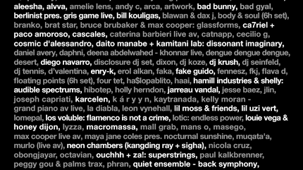 Sonar Fstival 2019 line-up cartel confirmaciones