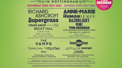 Nottingham Splendour Festival Cartel