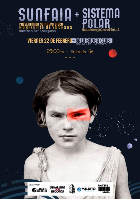 SUNFAIA + SISTEMA POLAR en concierto.