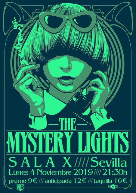The Mystery Lights en Sala X, Sevilla