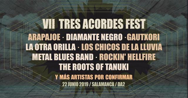 Cartel Tres Acordes Fest 2019